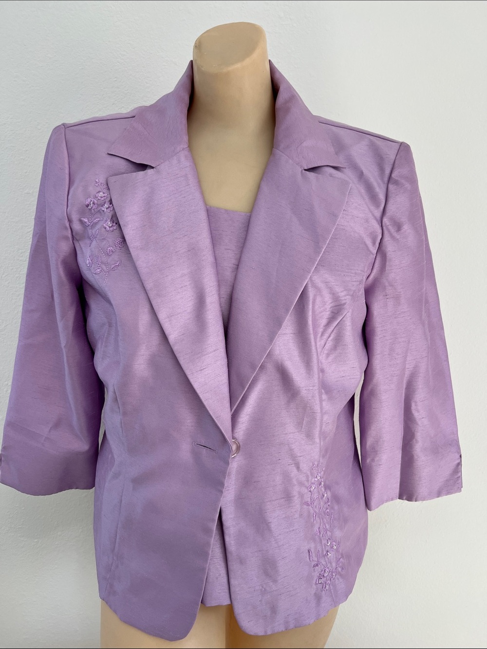 Sag Harbor Lavender Lilac Women's Blazer Jacket